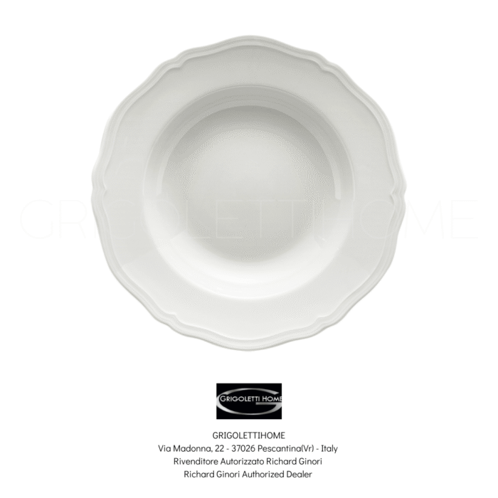 piatto fondo cm 24 antico doccia ginori1735 grigolettihome