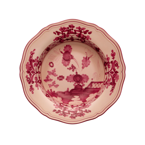 Richard Ginori Oriente Italiano Vermiglio 6 Piatti Fondi cm 24 02 Richard Ginori Oriente Italiano Vermiglio 6 Piatti Fondi cm 24 02