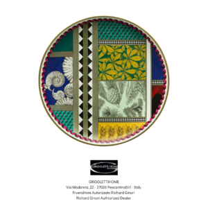 piatto totem richard ginori 1735