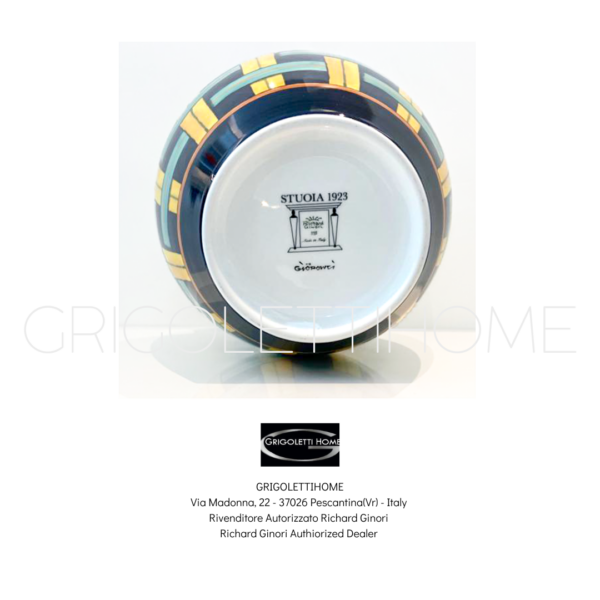 vaso ad orcino gio ponti stuoia richard ginori 1735 2 vaso ad orcino gio ponti stuoia richard ginori 1735 2
