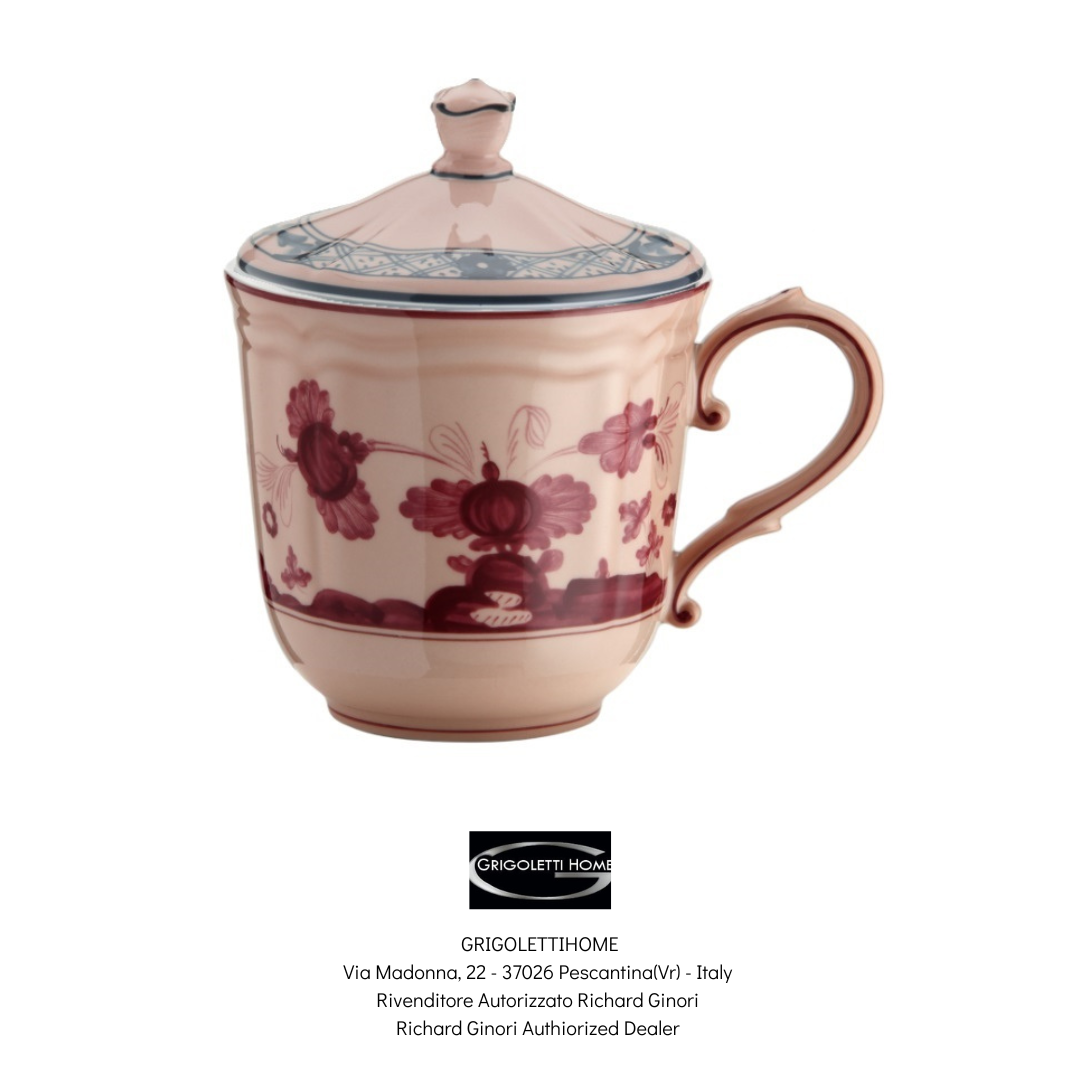 mug con coperchio oriente italiano vermiglio ginori1735