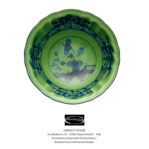 coppetta cm 15 malachite oriente italiano ginori1735