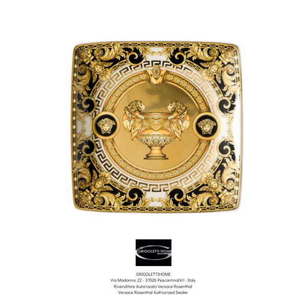 coppetta quadra cm 12 prestige gala versace rosenthal