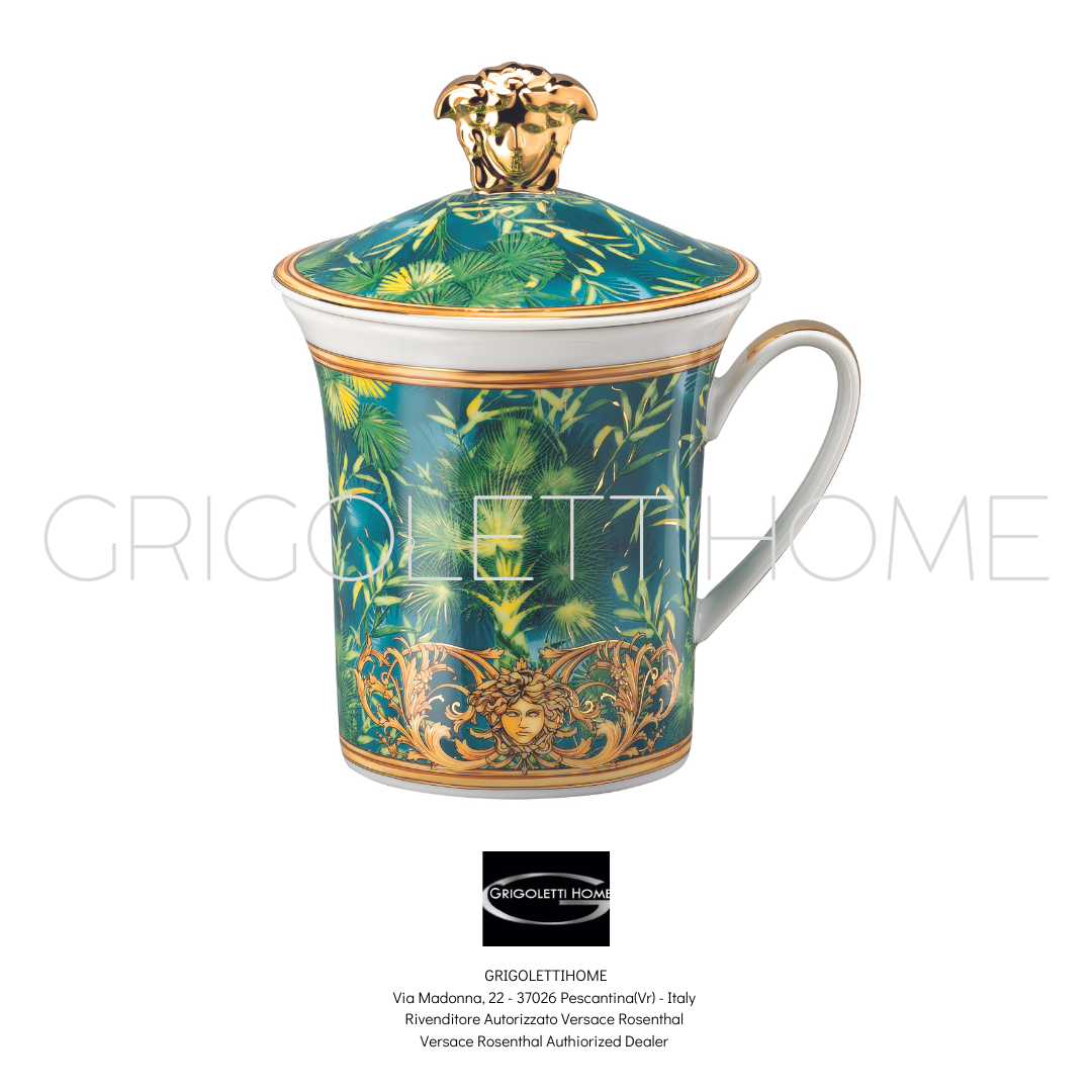 mug con coperchio 2020 versace jungle 30 years versace rosenthal grigoletti