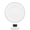 piatto colazione cm 22 anmut platinum n 1 villeroy e boch