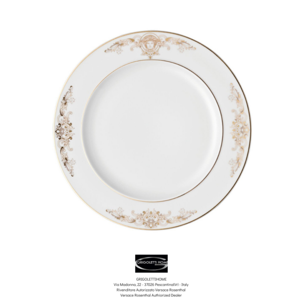 piatto colazione cm 22 medusa gala versace rosenthal