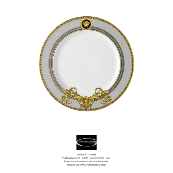 piatto colazione cm 22 prestige gala versace rosenthal