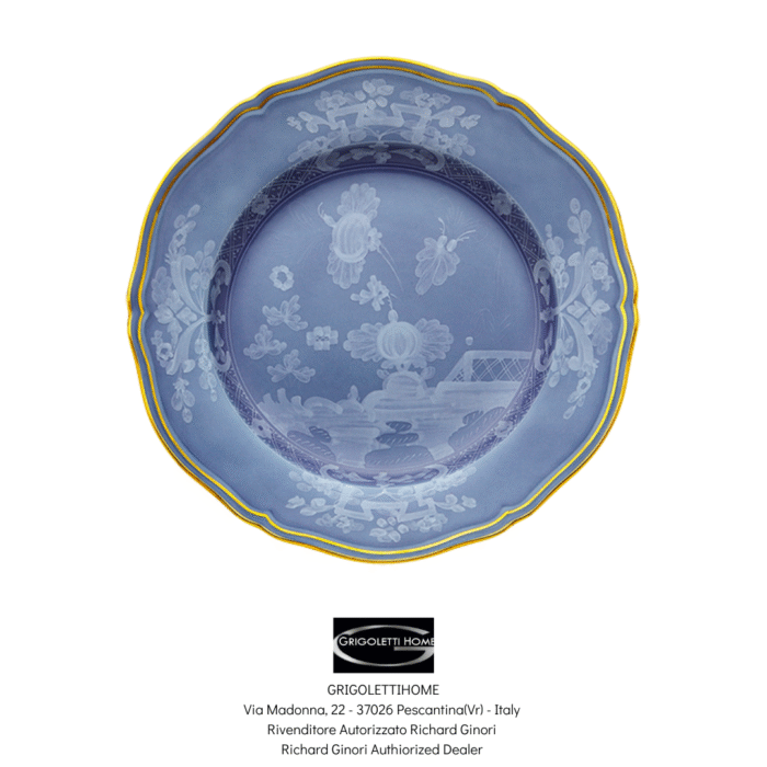 piatto dessert oriente italiano pervinca ginori1735