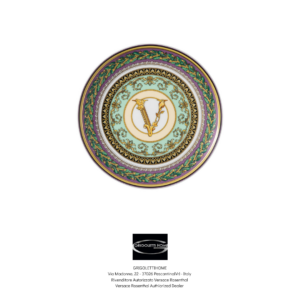 piatto pane cm 17 barocco mosaic versace rosenthal