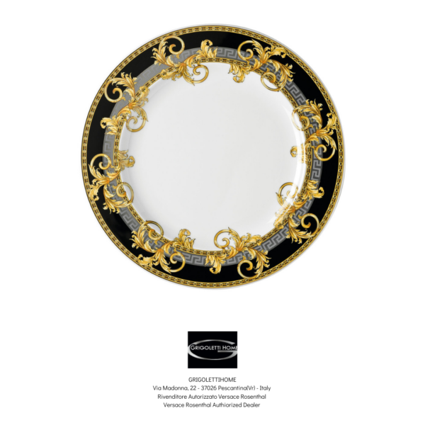 piatto piano cm 27 prestige gala versace rosenthal