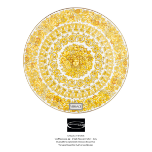 piatto segnaposto cm 33 versace rosenthal piatto segnaposto cm 33 versace rosenthal