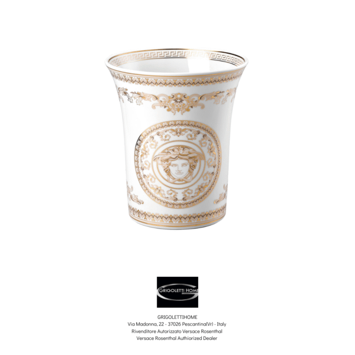 vaso cm 18 medusa gala versace rosenthal