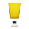 bicchiere 000101 giallo trasparente memento serafino zani bicchiere 000101 giallo trasparente memento serafino zani