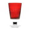 bicchiere 000107 rosso memento serafino zani bicchiere 000107 rosso memento serafino zani