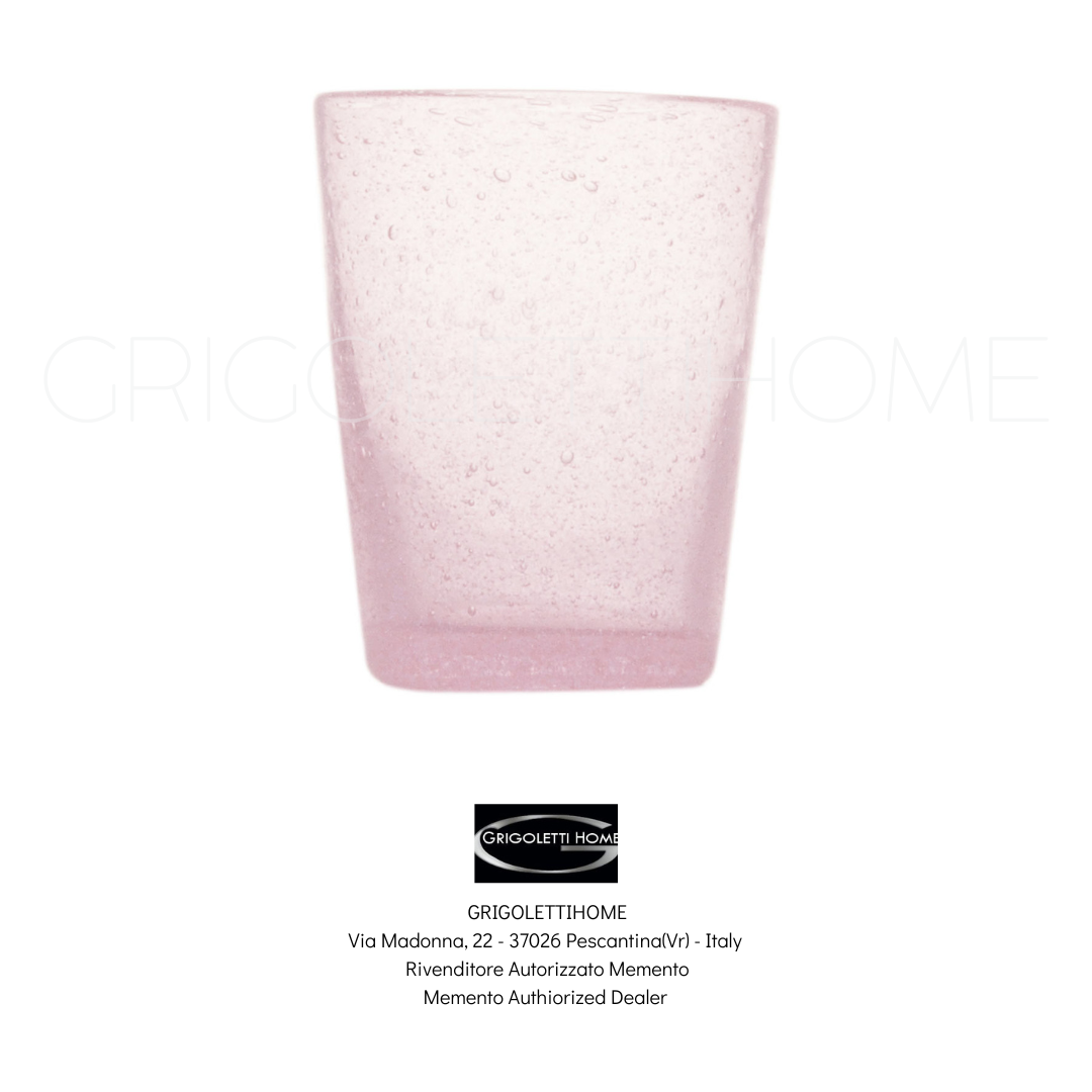 bicchiere 000108 rosa memento serafino zani