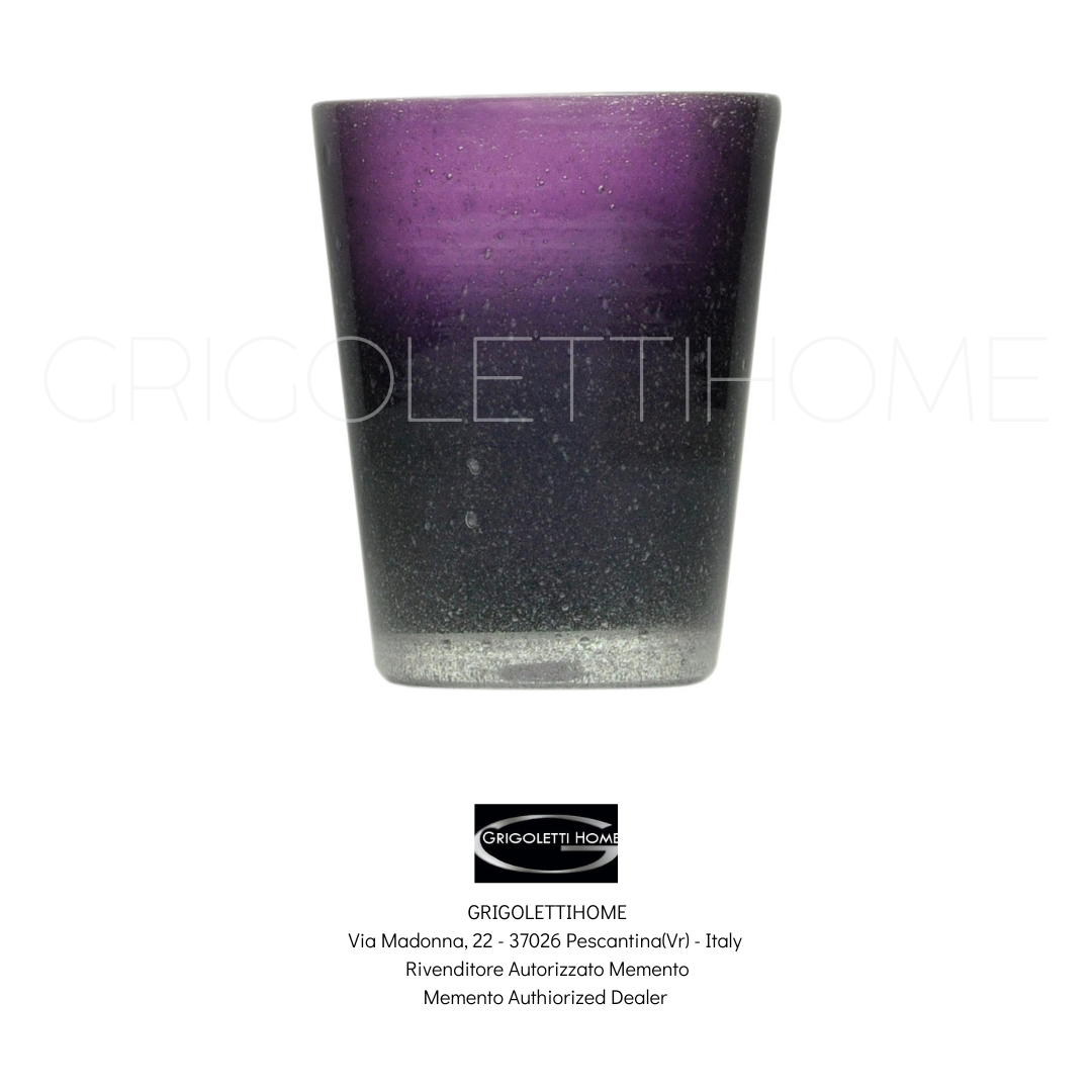 bicchiere 000110 viola memento serafino zani
