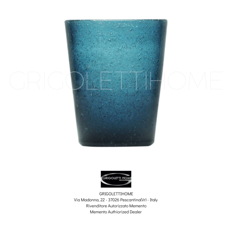 bicchiere 000111 deep blue memento serafino zani