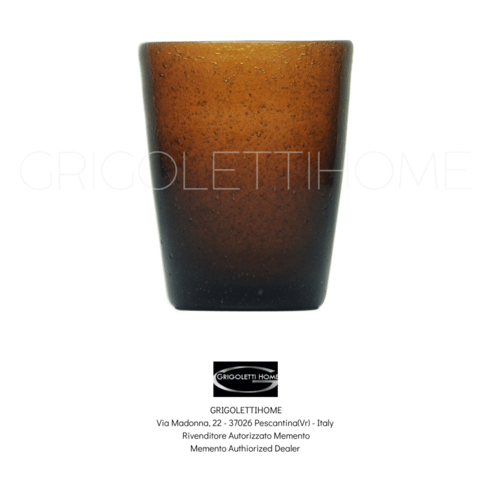 bicchiere 000128 marrone memento serafino zani