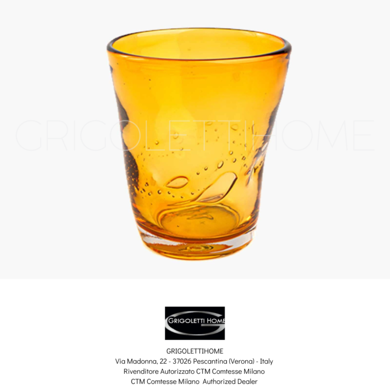 bicchiere giallo grande samoa ctm comtesse milano