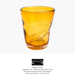 bicchiere grande ambra samoa ctm comtesse milano