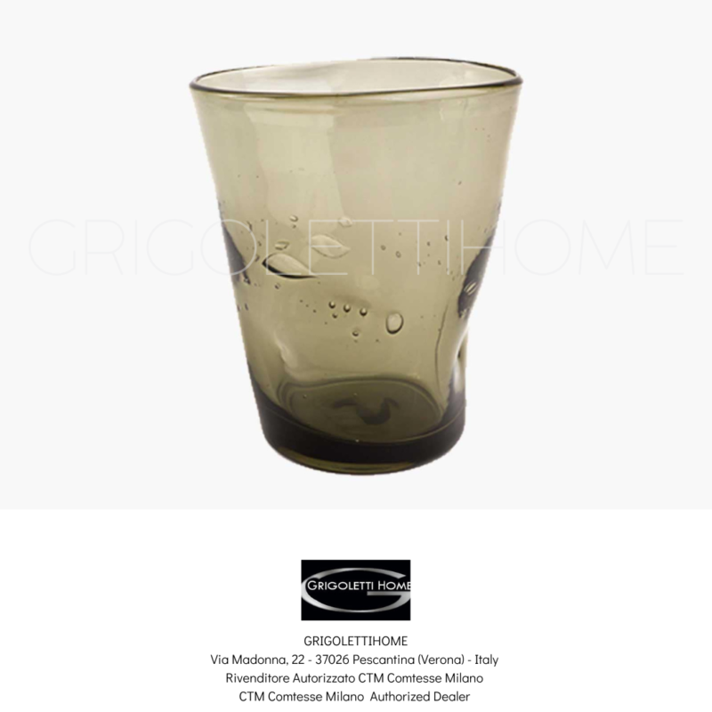 bicchiere grande grigio samoa ctm comtesse milano