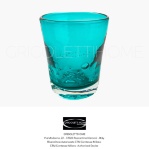 bicchiere grande turchese samoa ctm comtesse milano