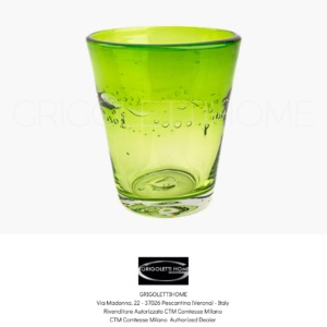 bicchiere grande verde samoa ctm comtesse milano