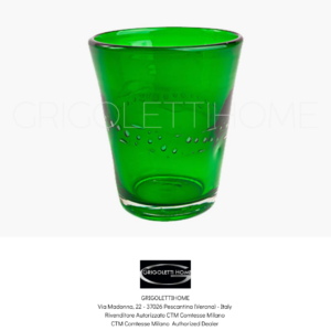 bicchiere verde abete grande samoa ctm comtesse milano