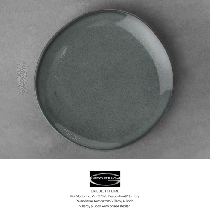 piatto colazione dessert cm 23 lave gris villeroy boch