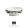 insalatiera cm 265 labirinto nero ginori 1735 grigolettihome