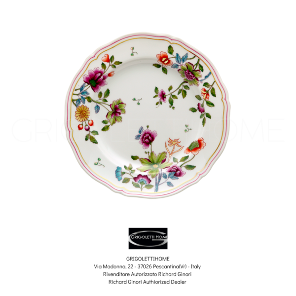 piatto frutta dessert cm 21 granduca coreana ginori1735 grigolettihome