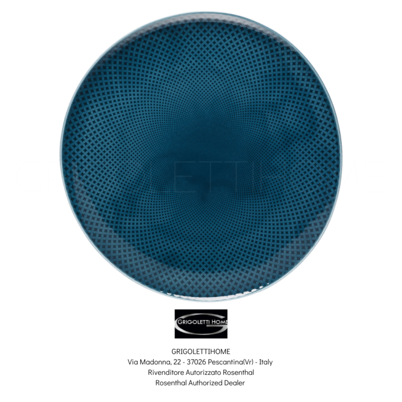 piatto segnaposto cm32 ocean blue junto rosenthal grigolettihome