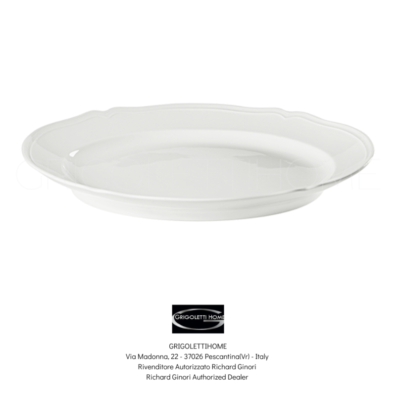 vassoio ovale grande cm385 antico doccia ginori1735 grigolettihome