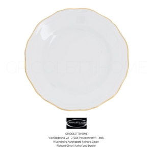 vassoio rotondo cm 31 corona oro ginori 1735 grigolettihome