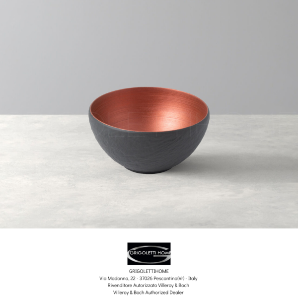 ciotola cm 14 manufacture rock glow villeroy boch