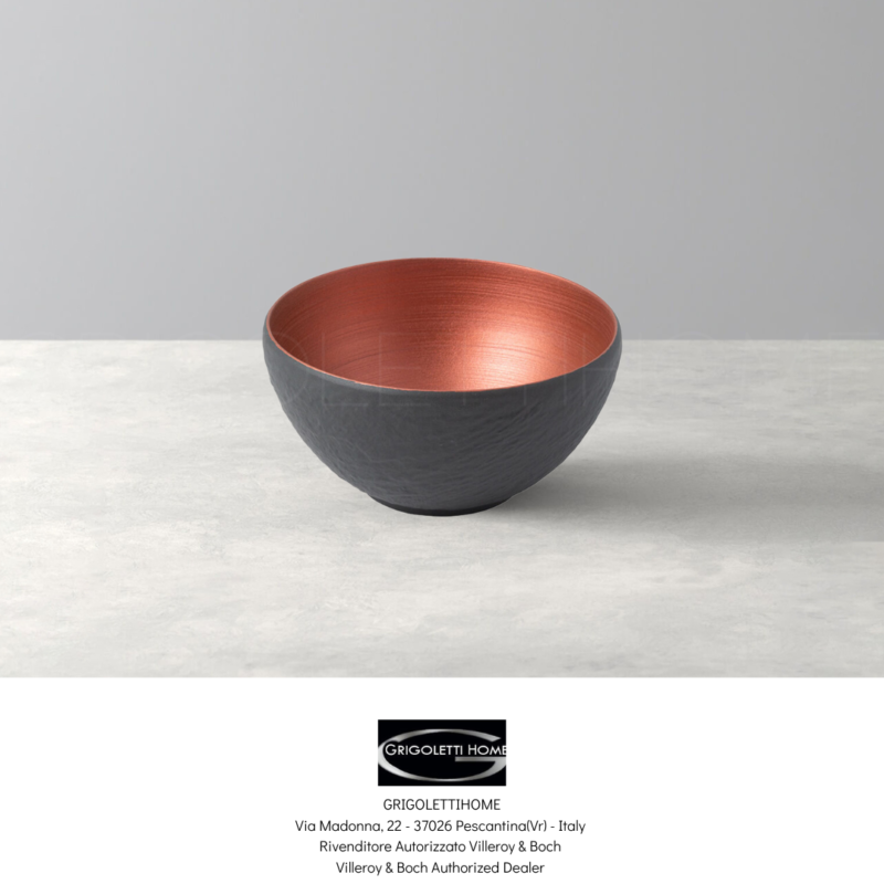 ciotola cm 14 manufacture rock glow villeroy boch