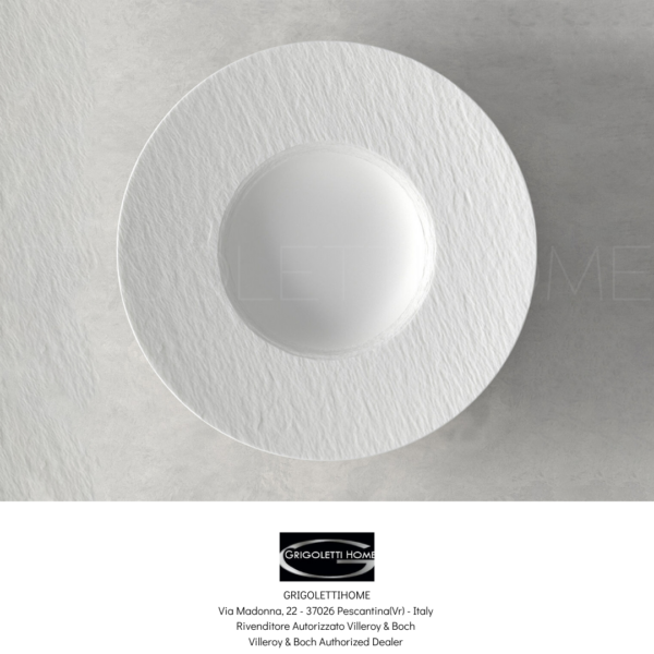 piatto pasta cm 28x28x5 manufacture rock blanc villeroy boch
