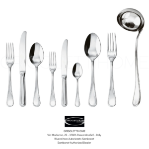 set posate 75 pezzi 12 persone contour sambonet