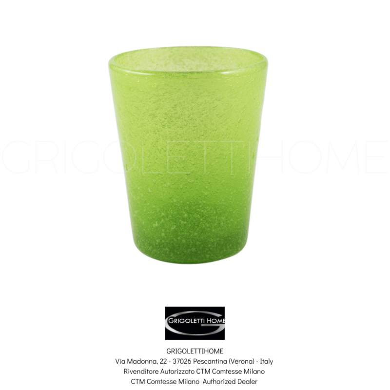 bicchiere verde chiaro tonga ctm comtesse grigolettihome