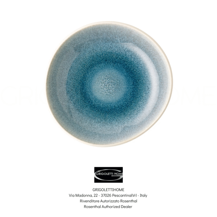 piatto fondo cm 22 aquamarine junto rosenthal grigolettihome