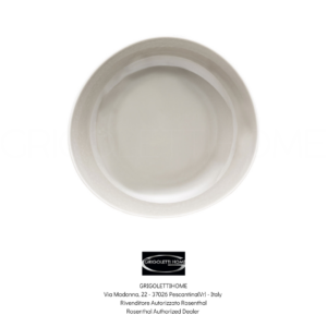piatto fondo cm 22 pearl grey junto rosenthal grigolettihome