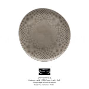 piatto frutta dessert cm 22 pearl grey junto rosenthal grigolettihome