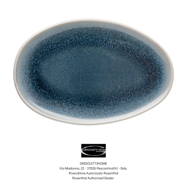 piatto ovale cm 28 aquamarine junto rosenthal grigolettihome piatto ovale cm 28 aquamarine junto rosenthal grigolettihome