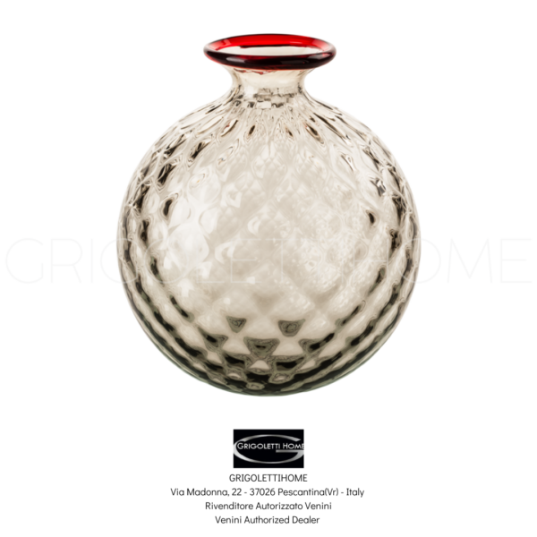 vaso monofiore balloton talpa filo rosso venini grigolettihome 5 vaso monofiore balloton talpa filo rosso venini grigolettihome 5