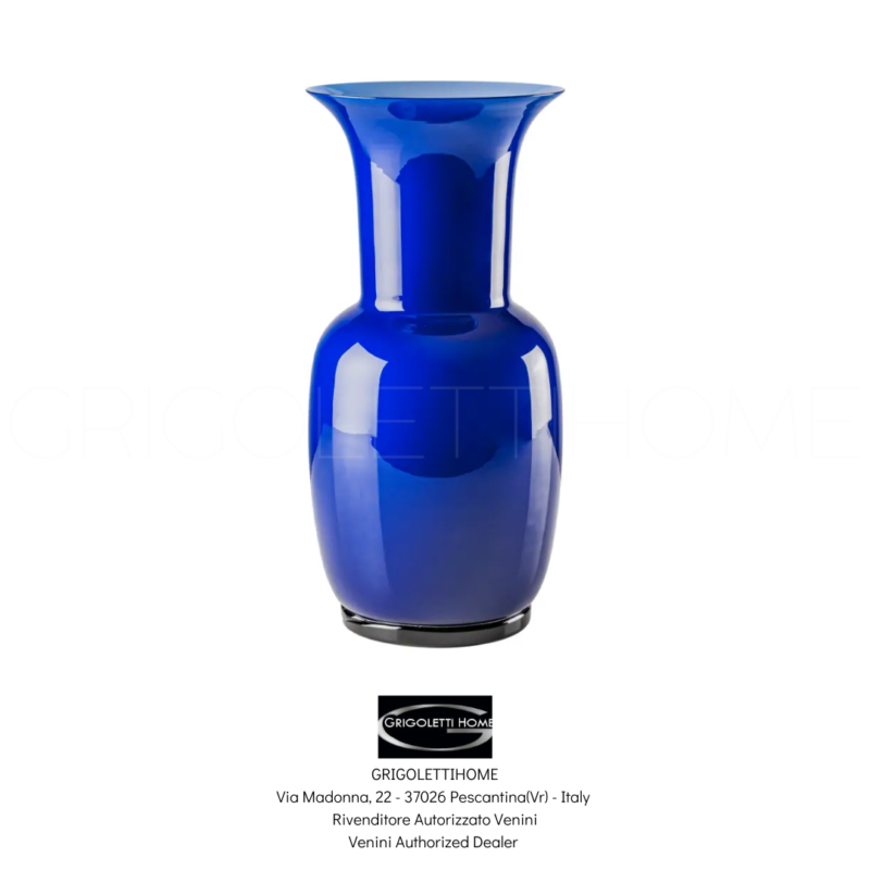 vaso opalino blu zaffiro venini grigolettihome