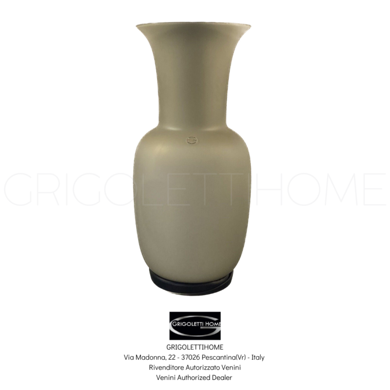 vaso opalino grigio talpa venini grigolettihome