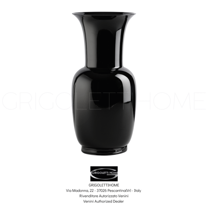 vaso opalino nero venini grigolettihome