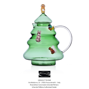 Caraffa / Brocca - Wish tree & Surprised Owl - Woodland Tales - Ichendorf Milano
