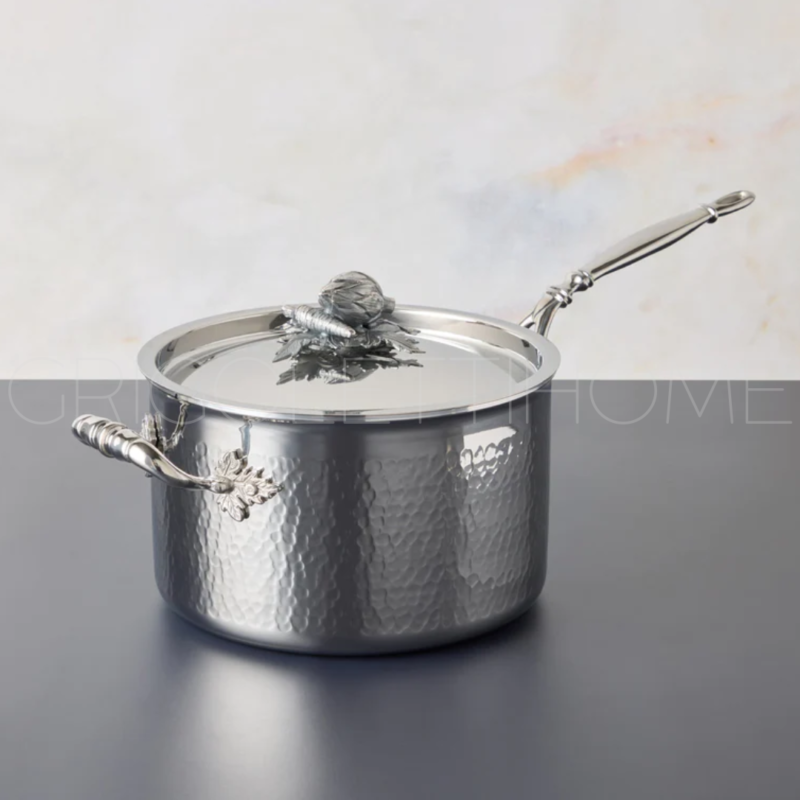 pentola casseruola acciaio cm 20 manico maniglia opus prima ruffoni grigolettihome 1