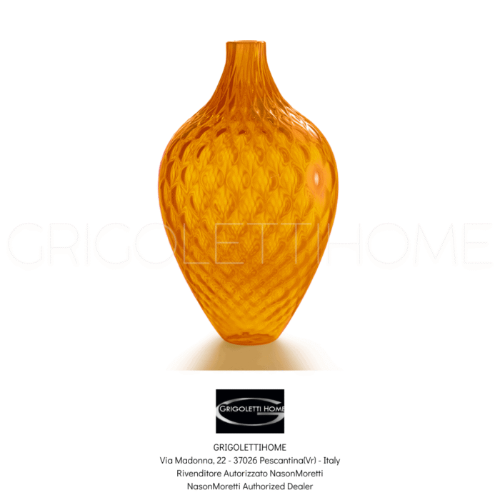 vaso arancio alto samarcanda nason moretti grigolettihome rivenditore verona